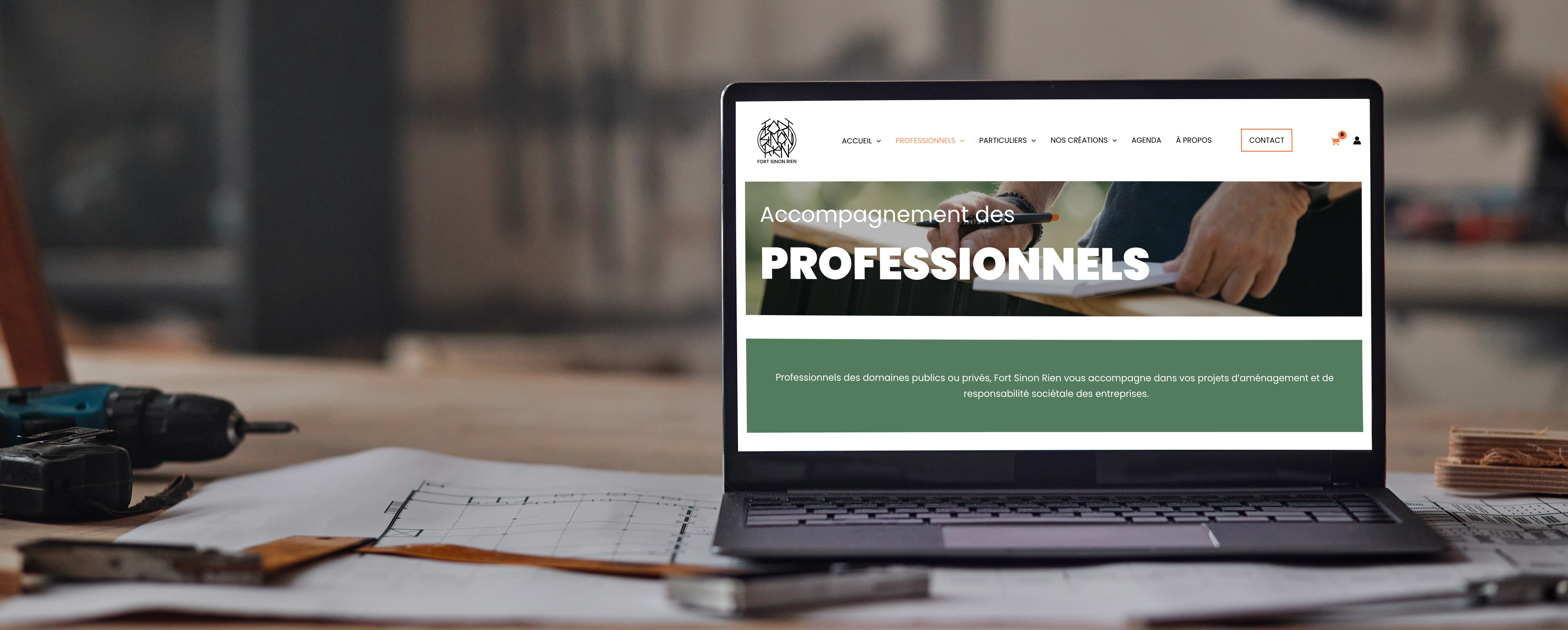 Mockup ordinateur
